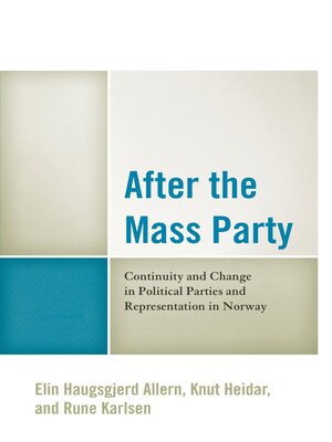 cover image of After the Mass Party